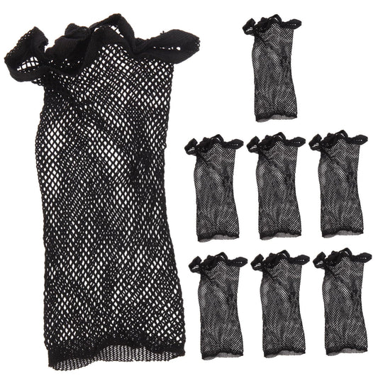 Vaguelly 8pcs Elastic Wig Hair Mesh Caps Lightweight and Wig Covers Practical Hair Net for Women