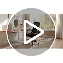 Black Ergonomic Mesh Office Chair with Lumbar Support, Flip-Up Arms, 400 lbs Capacity