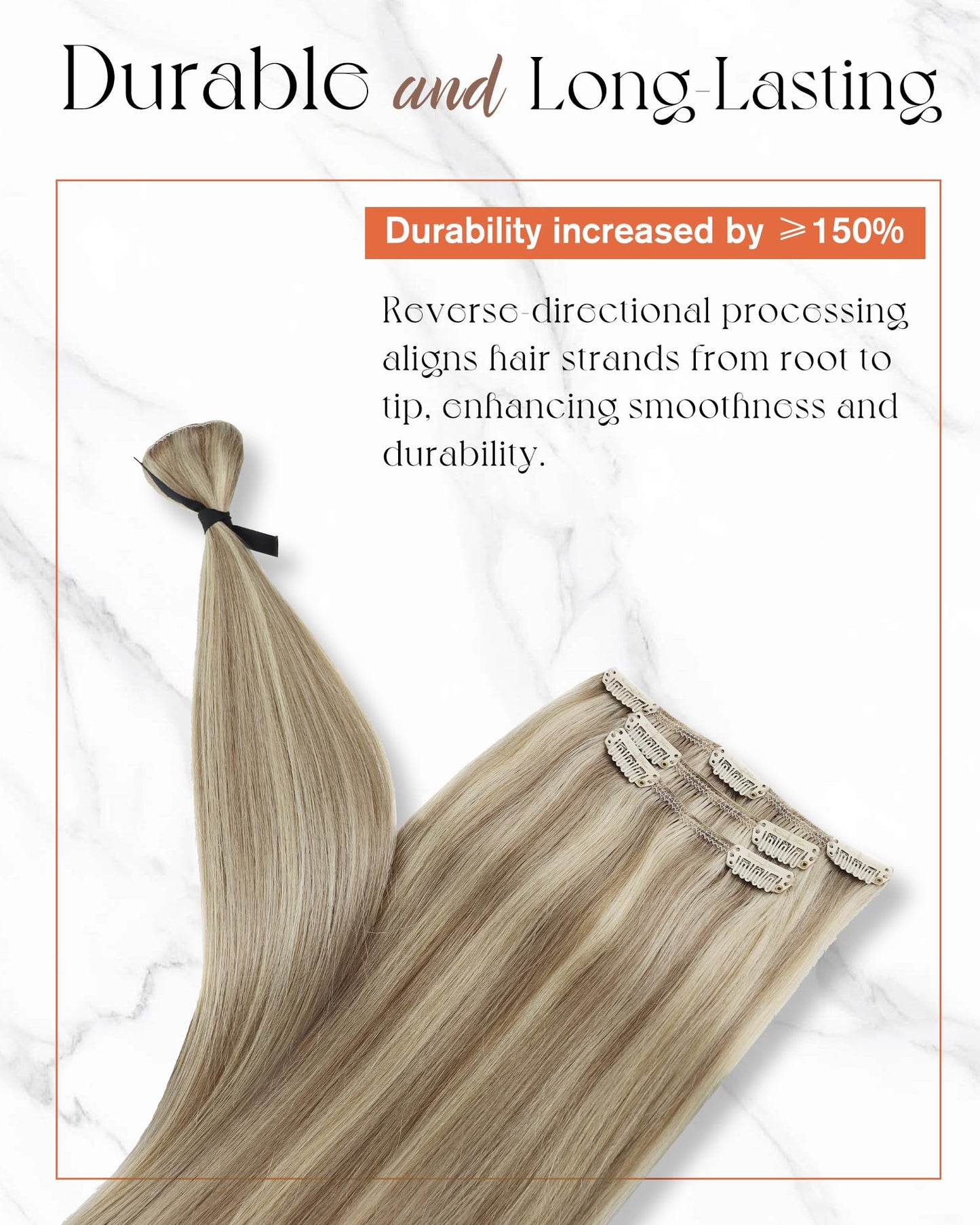 Sunny Hair Clip in Hair Extensions Straight Human Hair Clip in Extensions Remy Clip in Hair Extensions Real Human Hair Extensions Clip ins Golden Blonde Highlights Light Blonde 18inch