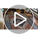 8x10 Rust Washable Boho Southwestern Area Rug - Large Vintage Oriental Design