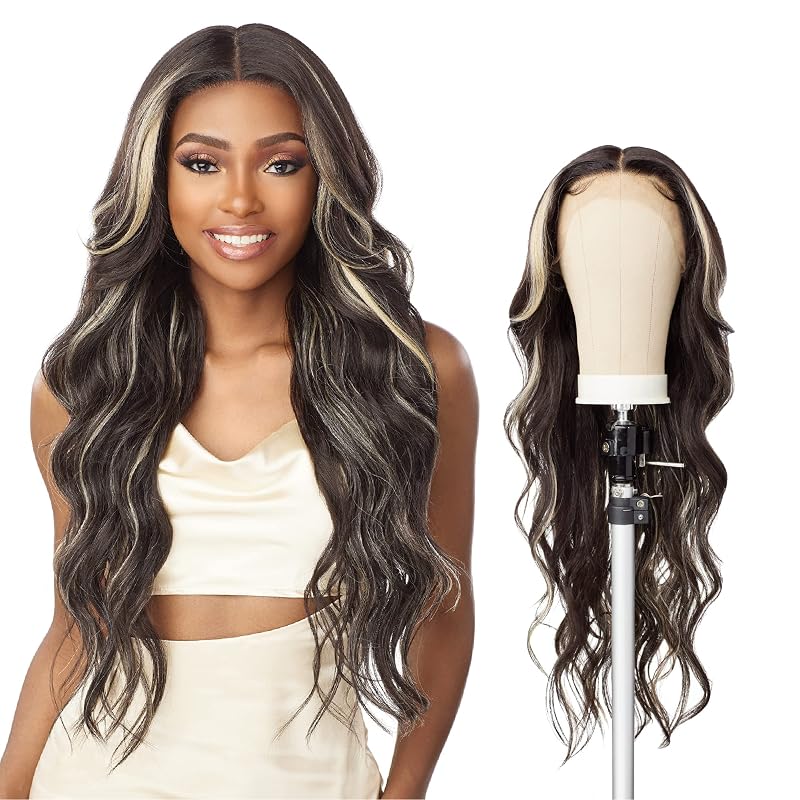 Sensationnel Butta Lace Wig Unit 34 Balayage Latte - Deep Lace Front 5" Part