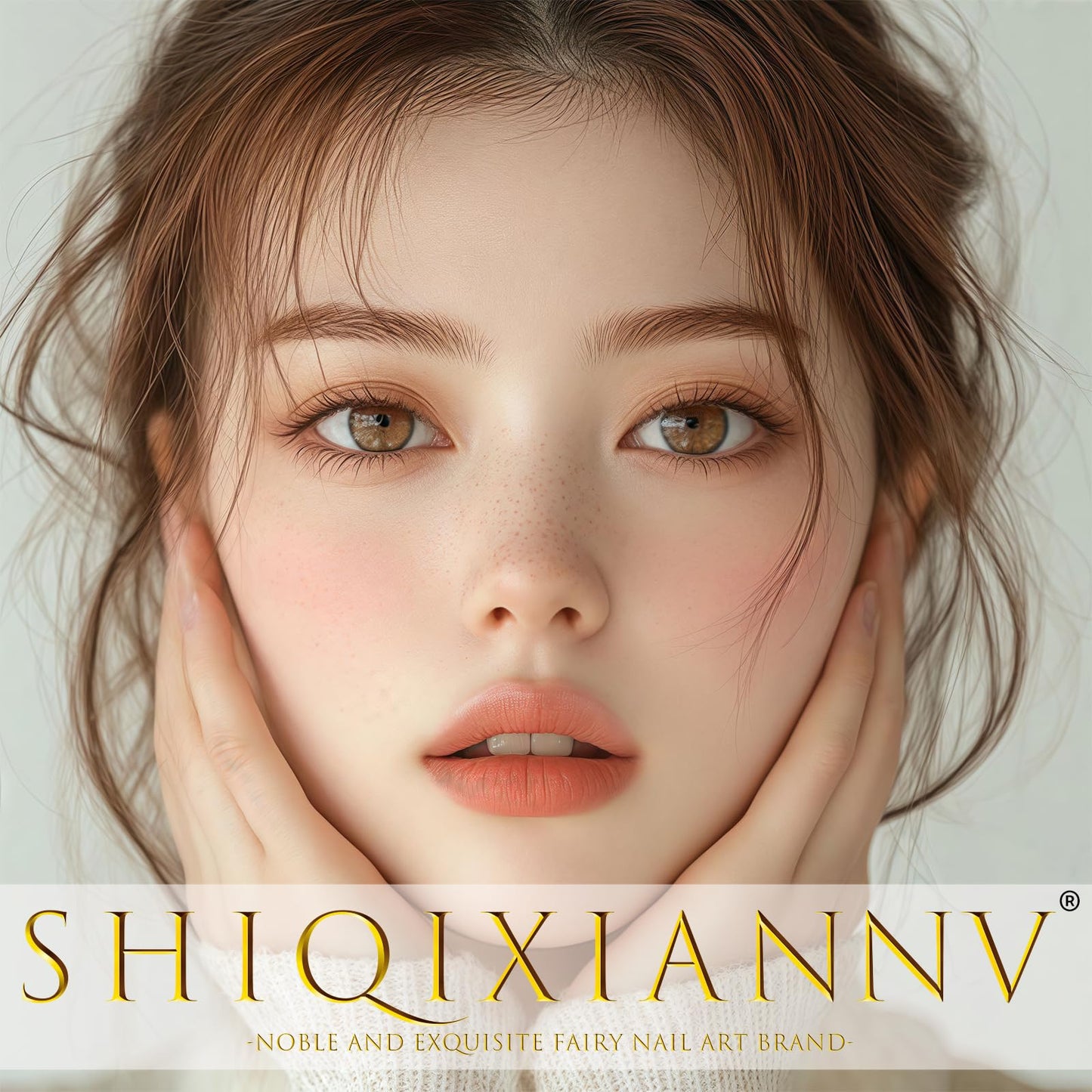 Blue Ocean Press on Nails Medium Almond Beach Starfish Sea Shell with Pearl Design 5D Embossed French Tip Artificial Acrylic Summer Fake Nails for Women Girls Finger Manicure Decorations 24Pcs