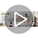White 3-Inch Full Size Memory Foam Mattress Topper - Pressure Relief & Cooling