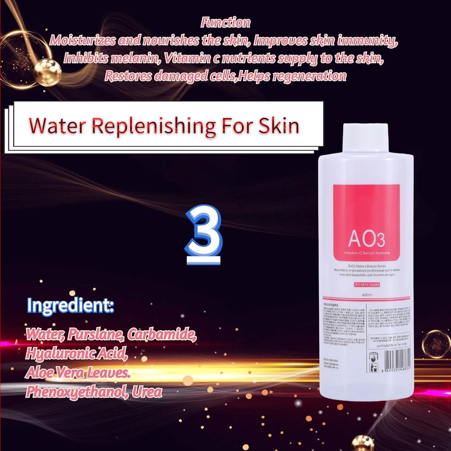 Aqua Peeling Solution - Top Salon Skin Scrub for Hydration & Exfoliation (40 fl oz)