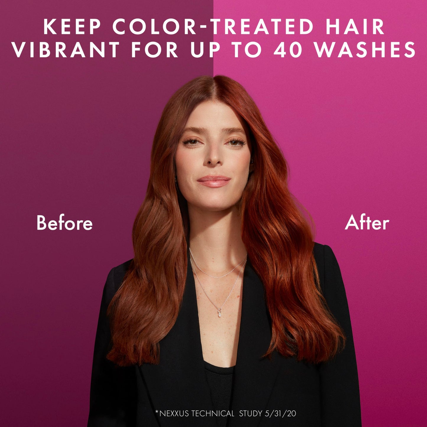 Nexxus Hair Color Assure Sulfate-Free Shampoo with ProteinFusion, For Color Treated Hair Shampoo 13.5 oz