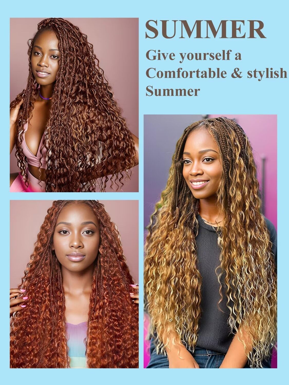 Human Braiding Hair Boho Braids Human Hair 100g 16 Inch Deep Water Wave Bulk Hair for Braiding No Weft 2 Bundle 12A Brazilian Virgin Curly Hair Extensions Wet and Wavy Human Hair Braiding Hair
