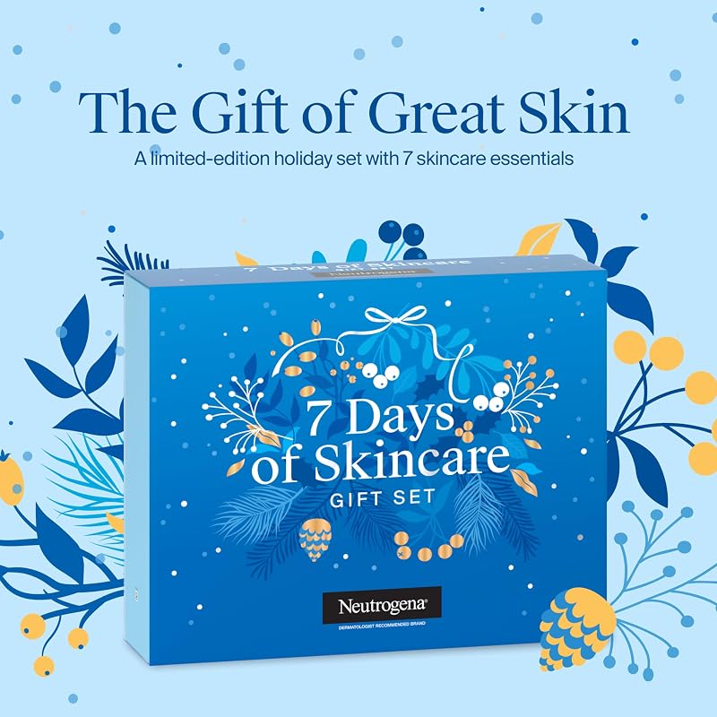 Neutrogena 7 Days of Skincare Gift Set – Travel Size & 7 Essentials (Variation of THIS listing)