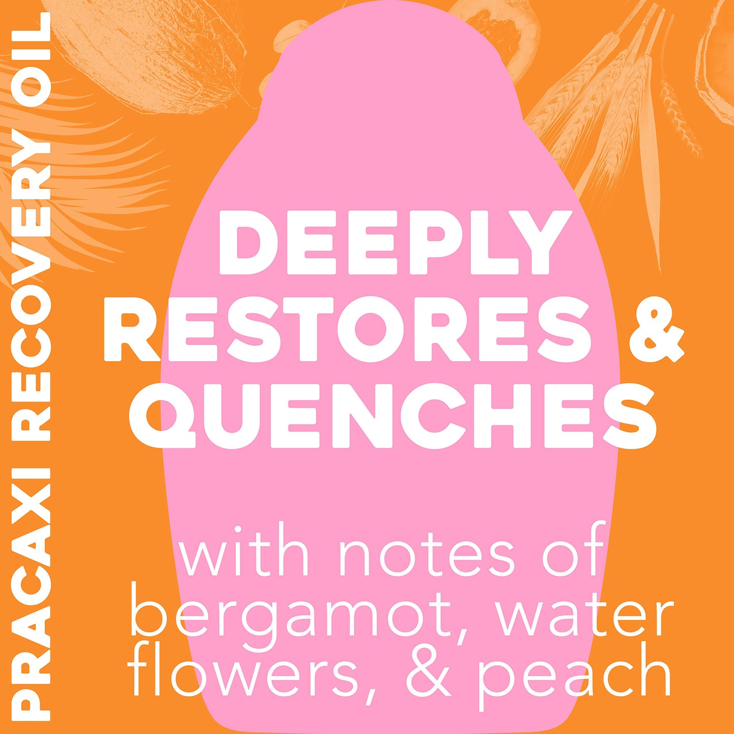 OGX Deeply Restoring + Pracaxi Recovery Oil AntiFrizz Conditioner with Murumuru Butter to Intensely Hydrate Curly Wavy Hair SulfateFree Surfactants for ColorTreated Hair, 13 Fl Oz