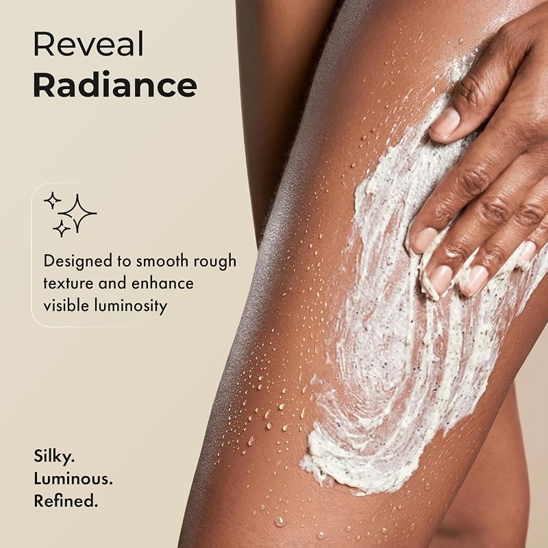 Body Polish Gentle Exfoliant with Coconut Shell & Silk - 6.76 oz / 200 mL