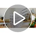 Umigy 4-Pack Deep Fryer Baskets 13.25 x 6.5 x 6 inches, Heavy Duty Iron with Non-slip Handle
