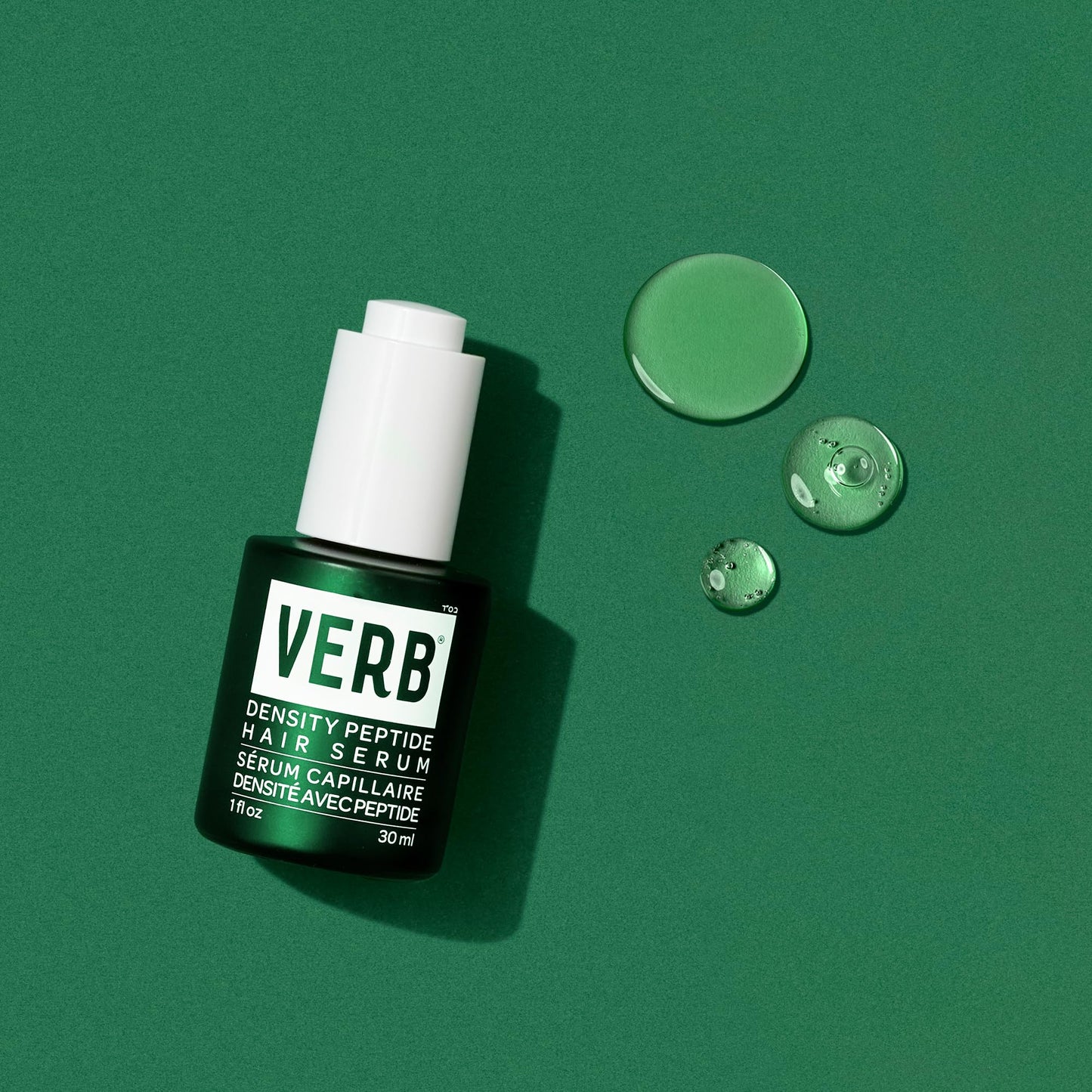 VERB Density Peptide Serum, 1 fl oz - Visibly Thicken + Reduce Signs of Shedding- No Parabens or Harmful Sulfates