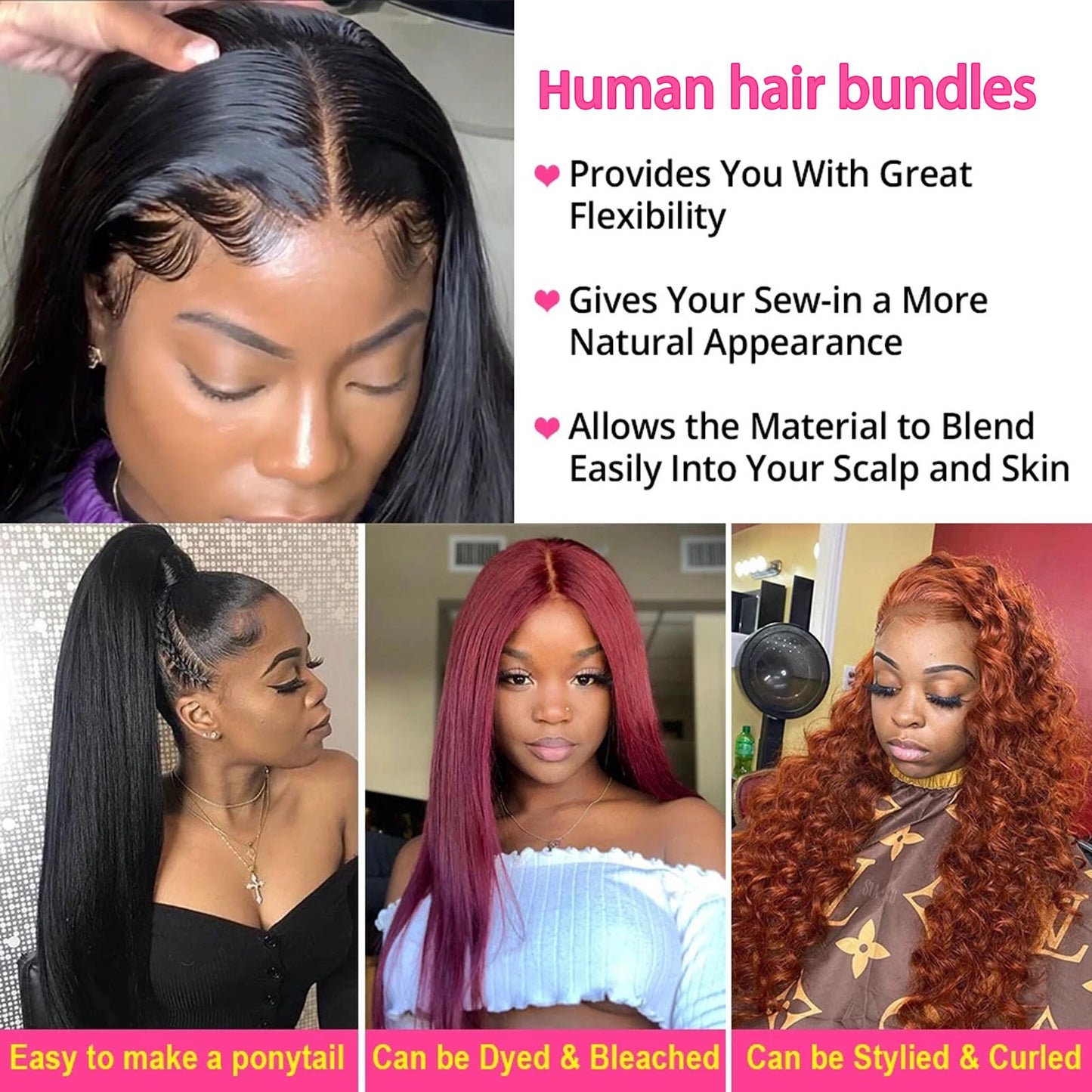Huarisi Brazilian Virgin Human Hair Bundles 100% Unprocessed Straight Human Hair 10 Inch Bundles Natural Color Straight Hair One Bundle 100g