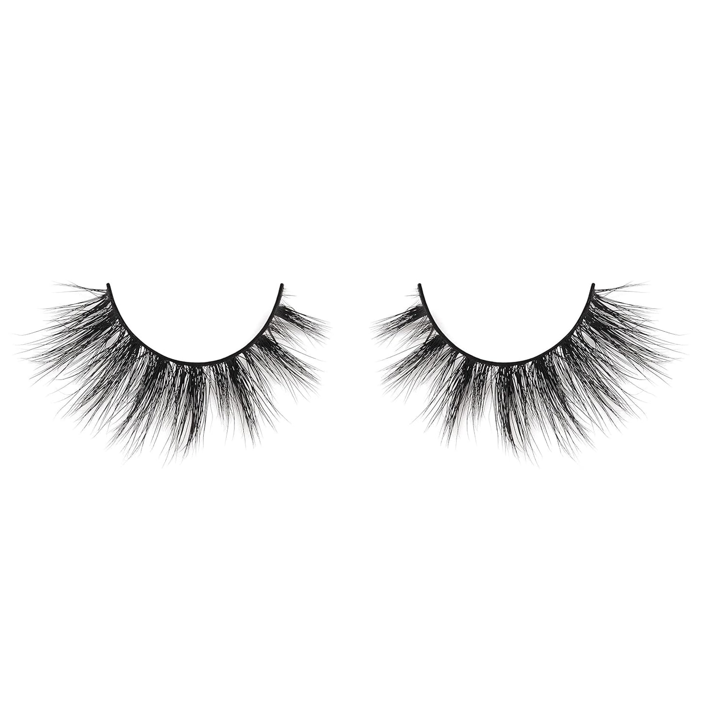 Miami Flare 3D Mink Lashes by Lilly Lashes | Reusable Wispy & Fluffy Strip Eyelashes