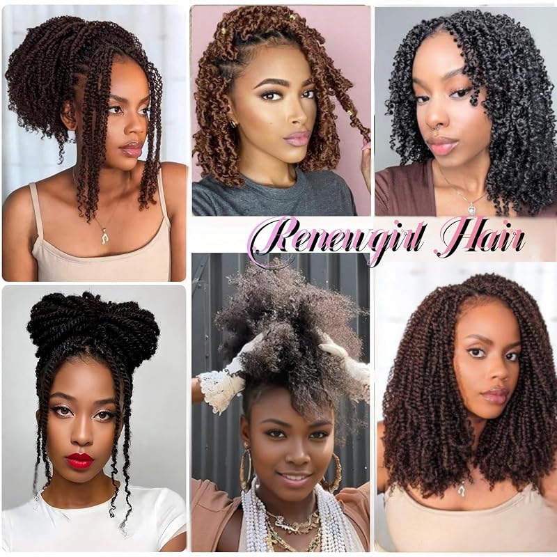 Brown Afro Kinky Curly Bulk Human Hair 16 Inch 50g 1 Pack for Braids - 4# Brown + 16 Inch (Variation of THIS listing)