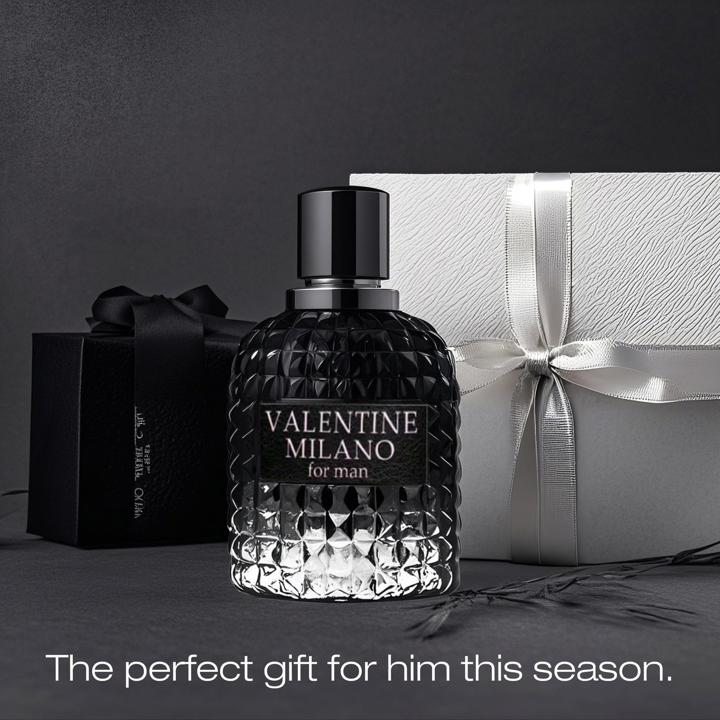 A CENTER Men's Cologne Gift Set Include Valentine Milano,Valentine,Blue for Men Ultra& Valuable Paris - 3.4 Fl Oz Each | Vanilla Bourbon, Leather & Amber Floral Fragrance Eau de Toilette Perfume