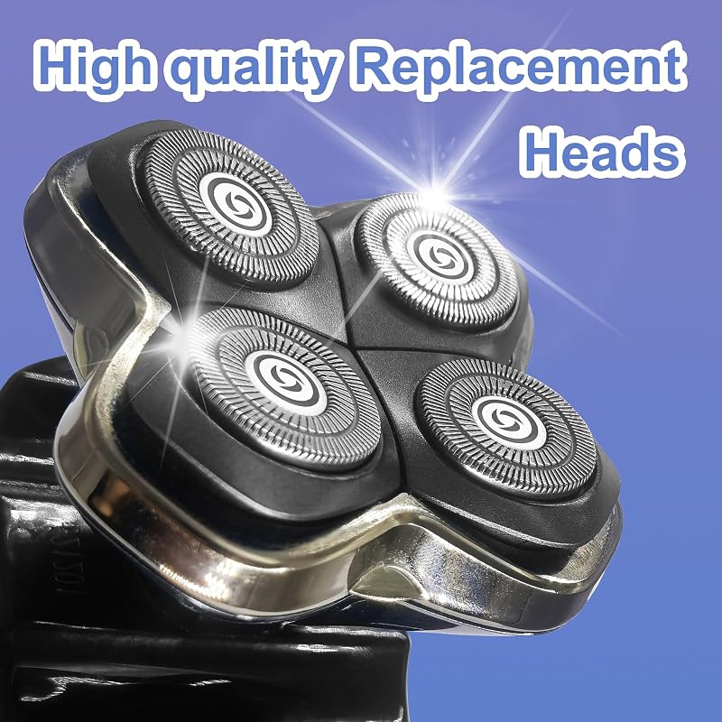 Replacement Blades for Pitbull/Platinum Pro Skull Shaver 16 Pack - BESTBOMG Variation skul-16