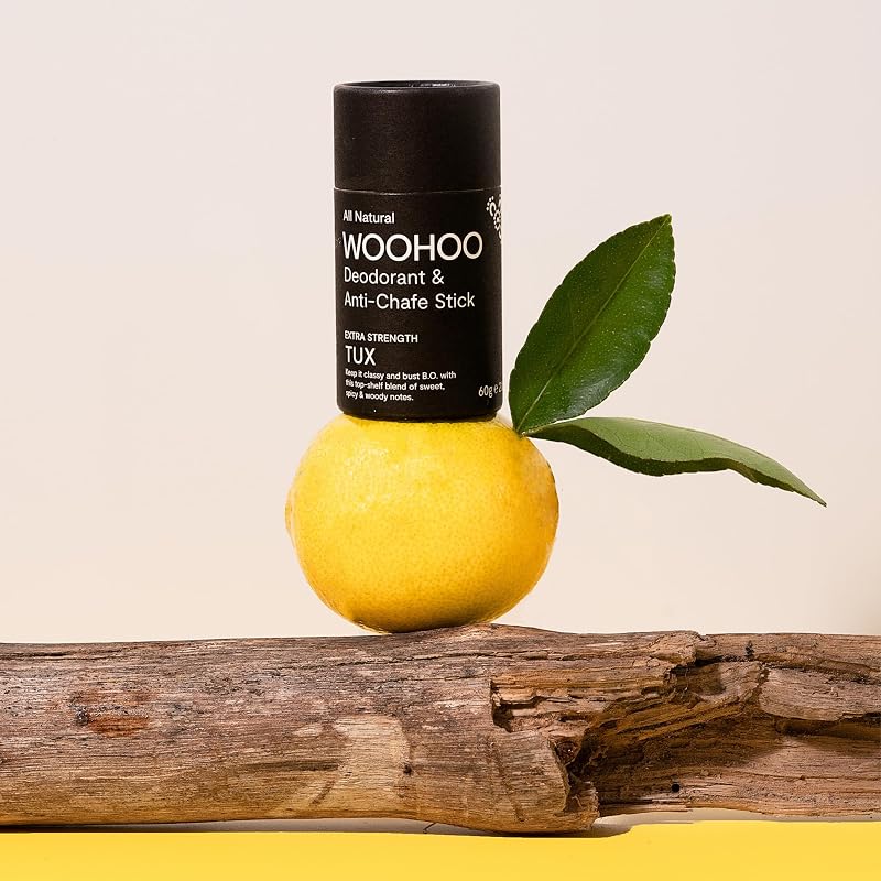 All-Natural Deodorant Paste - Extra Strength 2.1 oz Eco Tube (Tux Fragrance)