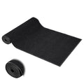 Commercial Floor Mat 3' x 16'5" Indoor/Outdoor - Black with Variation: Black+2'11" x 16'5"