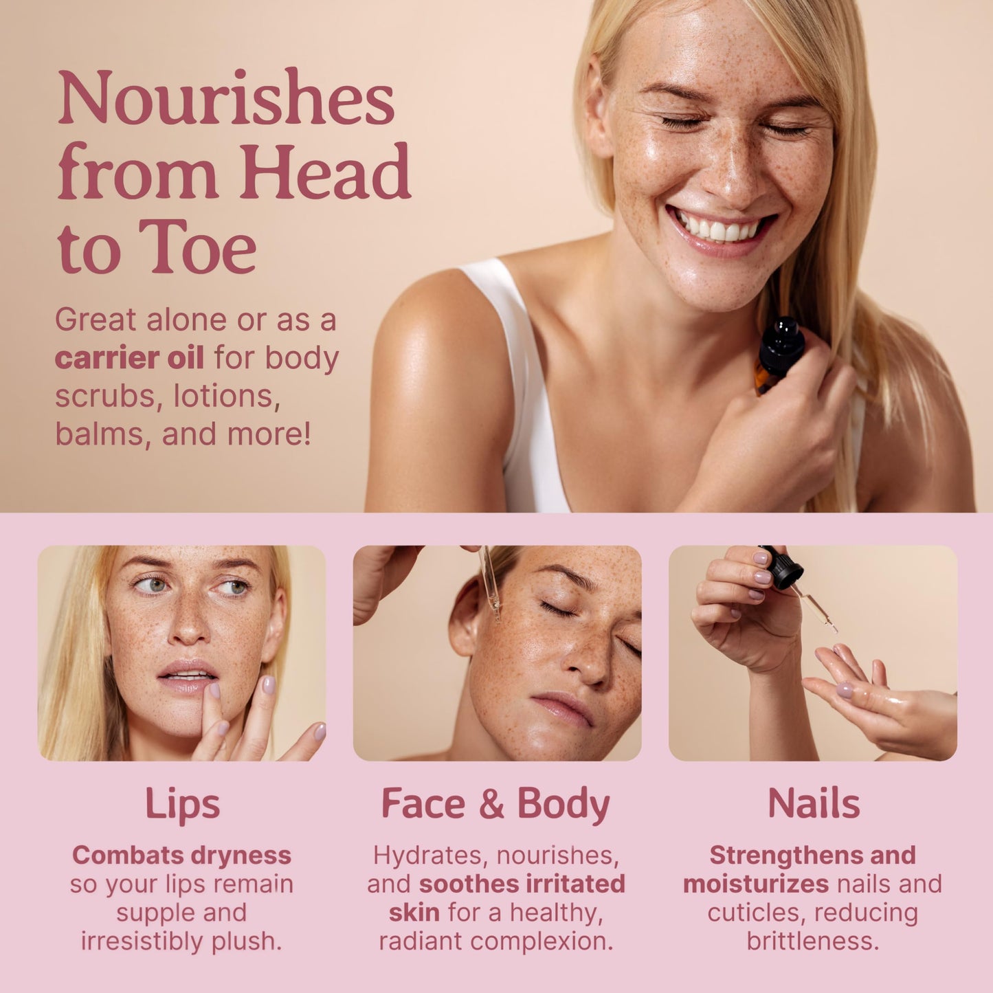 Bella Terra Oils - Organic Grape Seed Oil 16oz - Pure Organic Grape Extract, Enriched with Vitamin E & Resveratrol, Your Key to Luxurious Skin Care