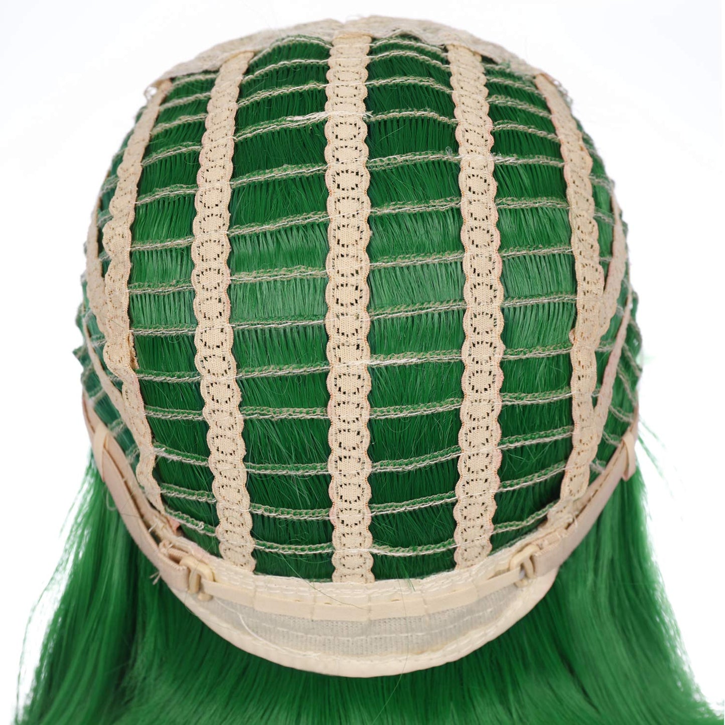Bopocoko Green Wig Short for Women - St Patrick's Day Bob Wig With Bangs, Natural Cute Synthetic for Halloween BU110GR