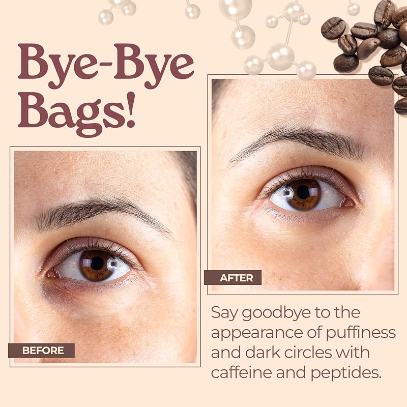 Fragrance Free Caffeine Eye Cream with Roller | 0.5 fl oz – Tree To Tub