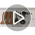 Forrovenco 52 Inch Black Walnut Ceiling Fan with Light & Remote Modern Indoor Outdoor