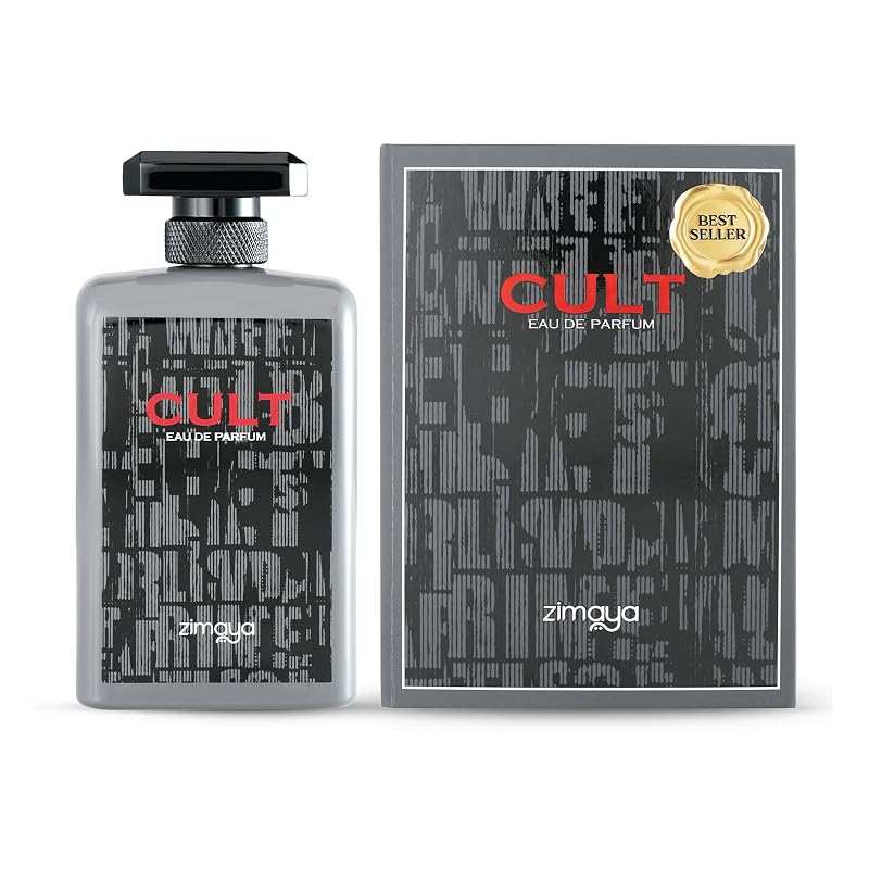 Zimaya Cult Unisex Eau de Parfum 3.4 Fl. Oz - Long-Lasting Fragrance