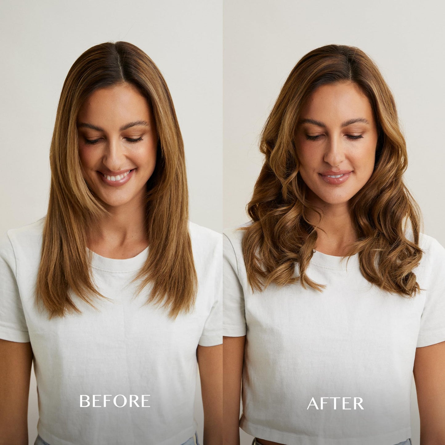 Kristin Ess 3-in-One Professional Titanium Hair Straightener Curler 2 in 1 + Beach Waver Combo for Women with Curly, Frizzy + Thick Hair - 1 1/4 Inch Dual Voltage Flat Iron + Travel Cap - 440 Degree