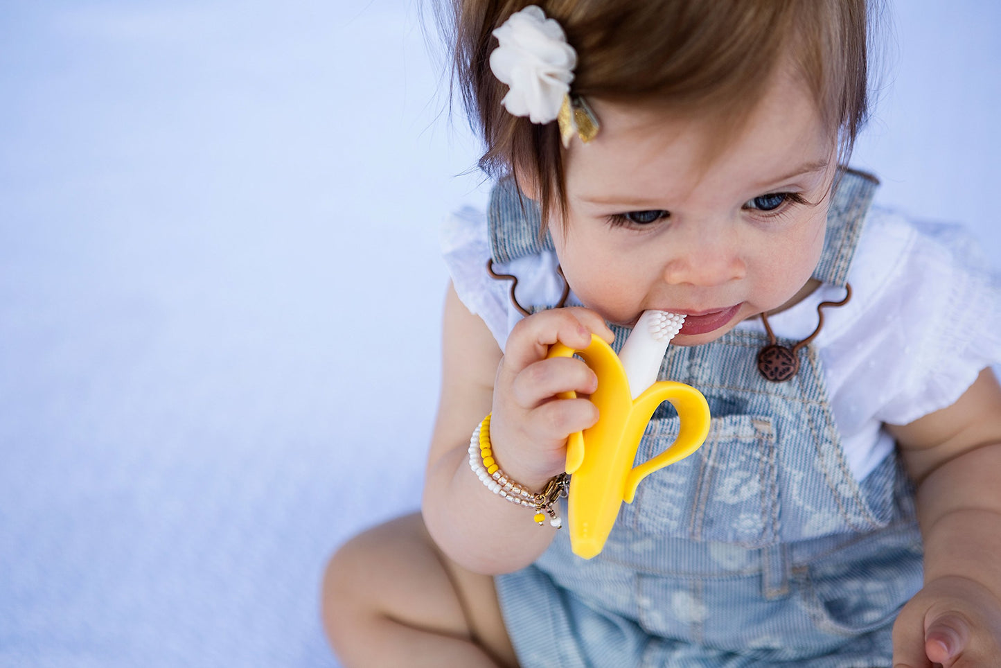 New - Baby Banana infant toothbrush - Yellow
