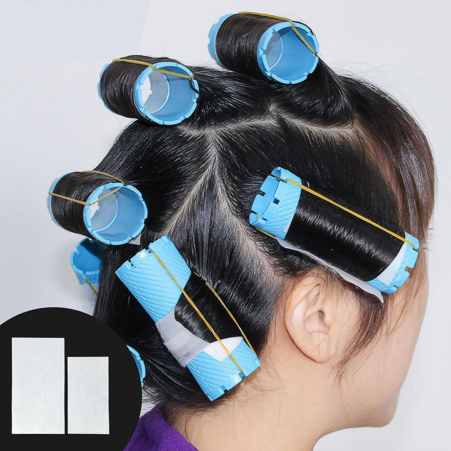 400 Pcs Perm Papers for Hair, Disposable end papers for hair perm Perm Kits for Hair Perming Boys for Cold and Hot Perms High Temperature Resistance Suitable for Professional Salons and Home Use