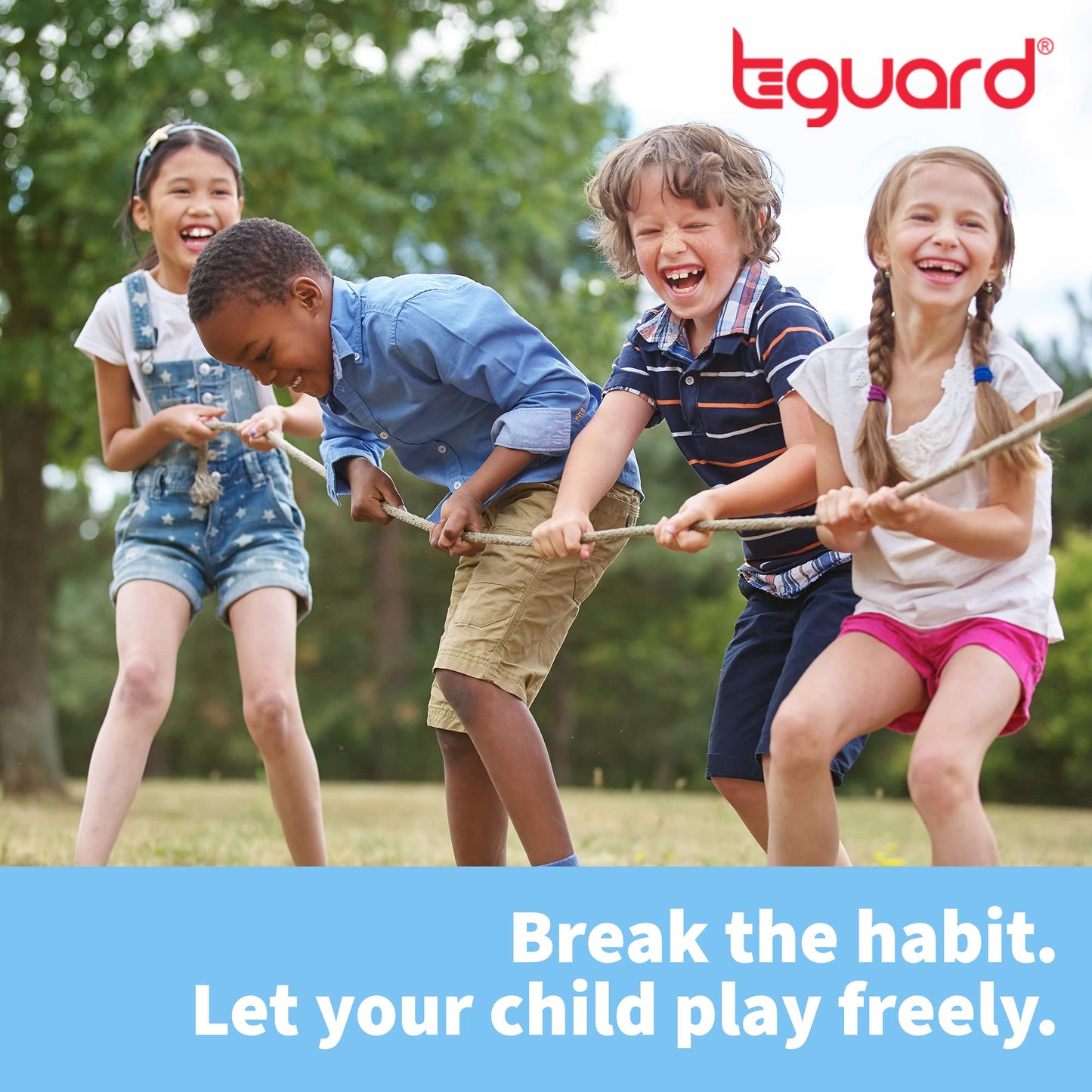 TGuard AeroThumb Stopper Kit – Thumb Sucking, Biting & Licking Deterrent for Babies to Toddlers – Thumb Sucking Guard for Bad Habit Prevention & Treatment – Small (Ages 4 & Under, Less Than 40 lbs.)