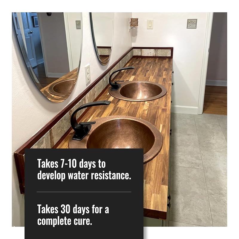 Real Milk Paint Half & Half Tung Oil with Orange Peel Oil for Wood Finishing, 32 oz - Food Grade