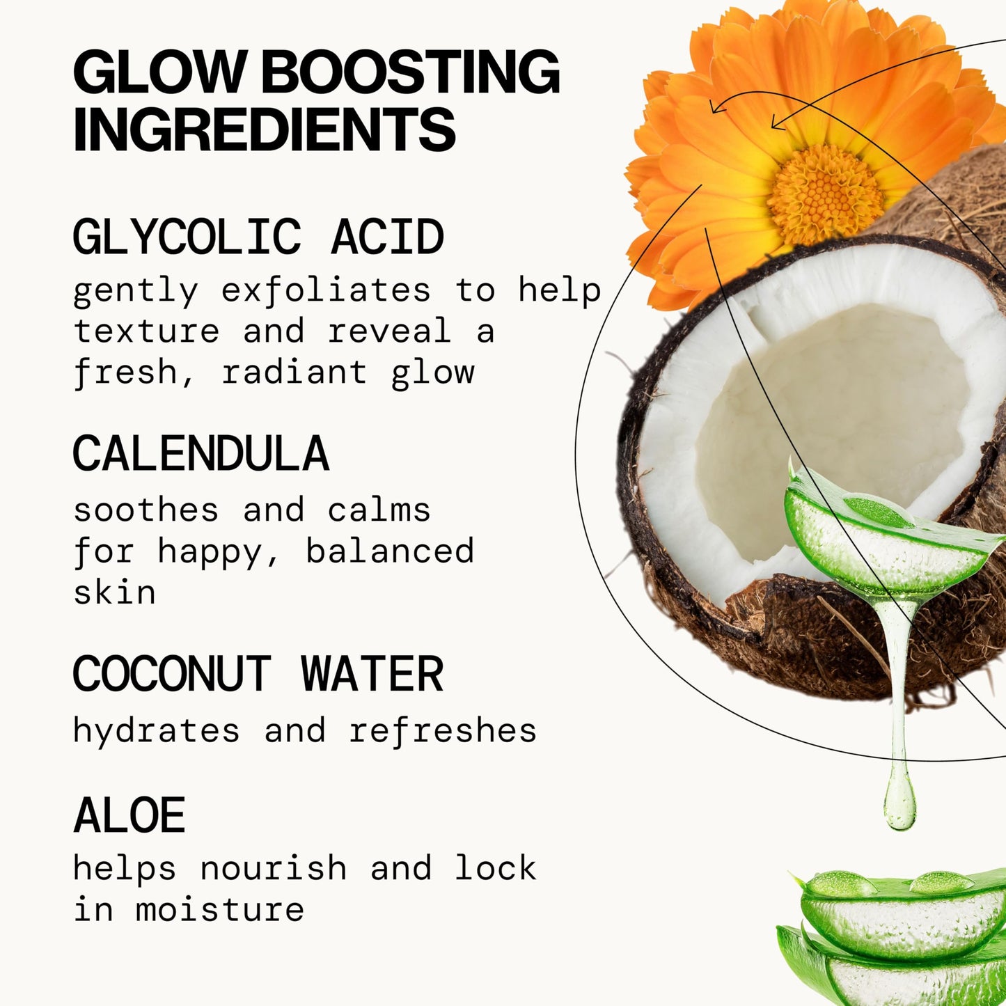 Pacifica Beauty | Glowing Makeup Remover Wipes | Gycolic Acid, Coconut Water, Aloe Infused | Daily Cleansing + Exfoliating | Clean Skin Care | Plant Fiber Facial Towelettes | 4 Count | Vegan