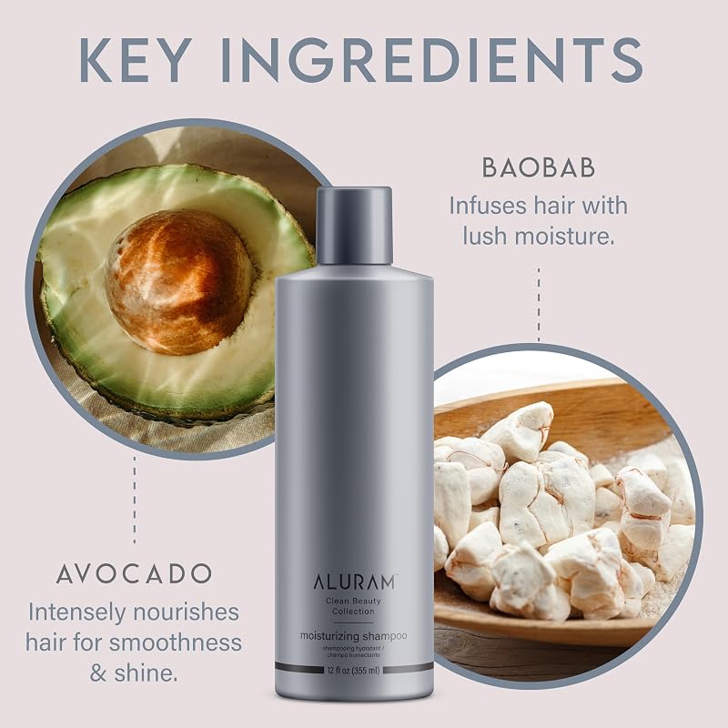 Coconut Water Moisturizing Hair Shampoo & Conditioner Set - 12 Fl Oz (Pack of 2)