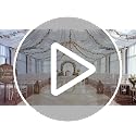 Breling 24in / 60W x 240L White Ceiling Drapes, Pack of 6 for Weddings & Events