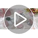 CroBlissful Inspirational Gifts for Women Bulk 12 Set - Classic Double-Sided Makeup Mirrors with Quotes & Organza Bags