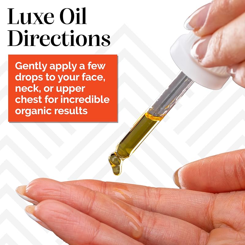Luxe Oil with USDA Organic Essential Oils & Sea Buckthorn, 1oz