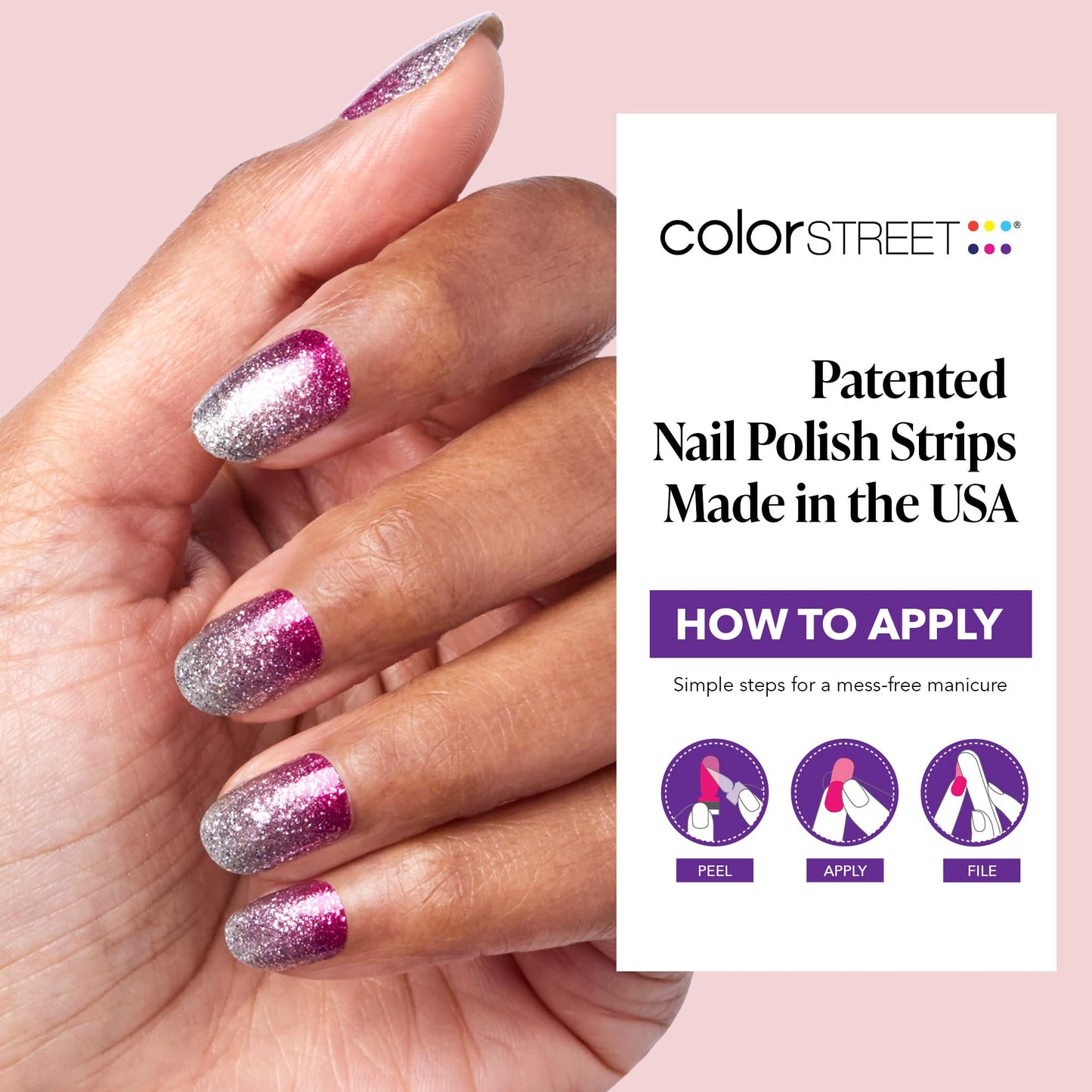 Color Street Vegas Vixen Nail Strips