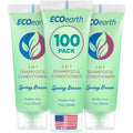 EcoEarth 1 Fl Oz Travel Size 2-in-1 Shampoo & Conditioner, 100-pk Spring Breeze – Hotel Amenities