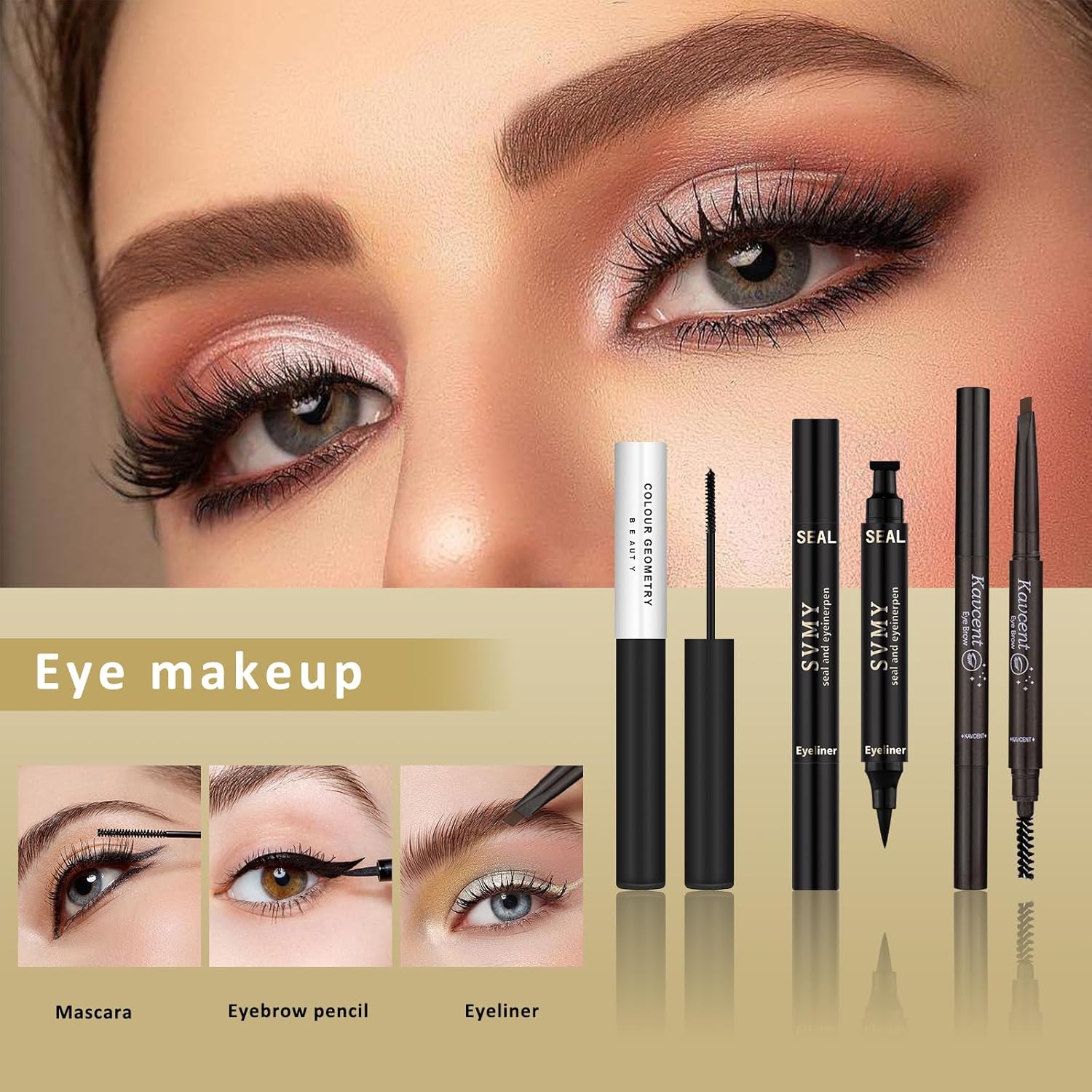 Teen Makeup Kit - Complete Set for Girls | Eyeshadow, Lip Gloss & More | Perfect Christmas Gift