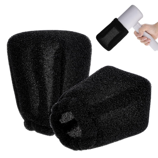 BOHUIZ 2Pcs Hair Dryer Sock Diffuser Cover, Universal Sponge Hair Dryer Diffuser Cover Hair Dryer Attachment Portable Soft Curly Hair Diffuser Cap for Home Travel Hotel Hairstyling Accessories