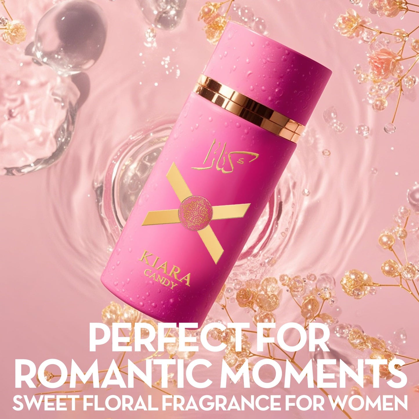 A CENTER Azad Black&Ka Candy Couple Perfume Set - Matching Cologne & Perfume Gift for Him/Her with Long-Lasting Sillage | 3.4 Fl Oz Each (His & Hers Fragrance Duo)