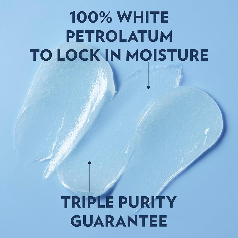 Vaseline Original Healing Jelly 6.8 oz Tube Bundle (3-Pack) - Mess-Free Skincare
