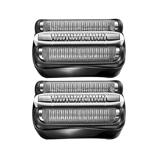 32B Replacement Head Compatible with Braun Series 3 Replacement Head, for S3 Replacement Head 3040 301S 310S 320S 330S 340S 360S 3000S 3010S 3020S 3070cc 3080s Etc Modesl 2-Pack