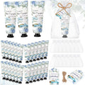 Thanksgiving 48-Set Hand Cream Gift Box, Blue Pumpkin Owl Design