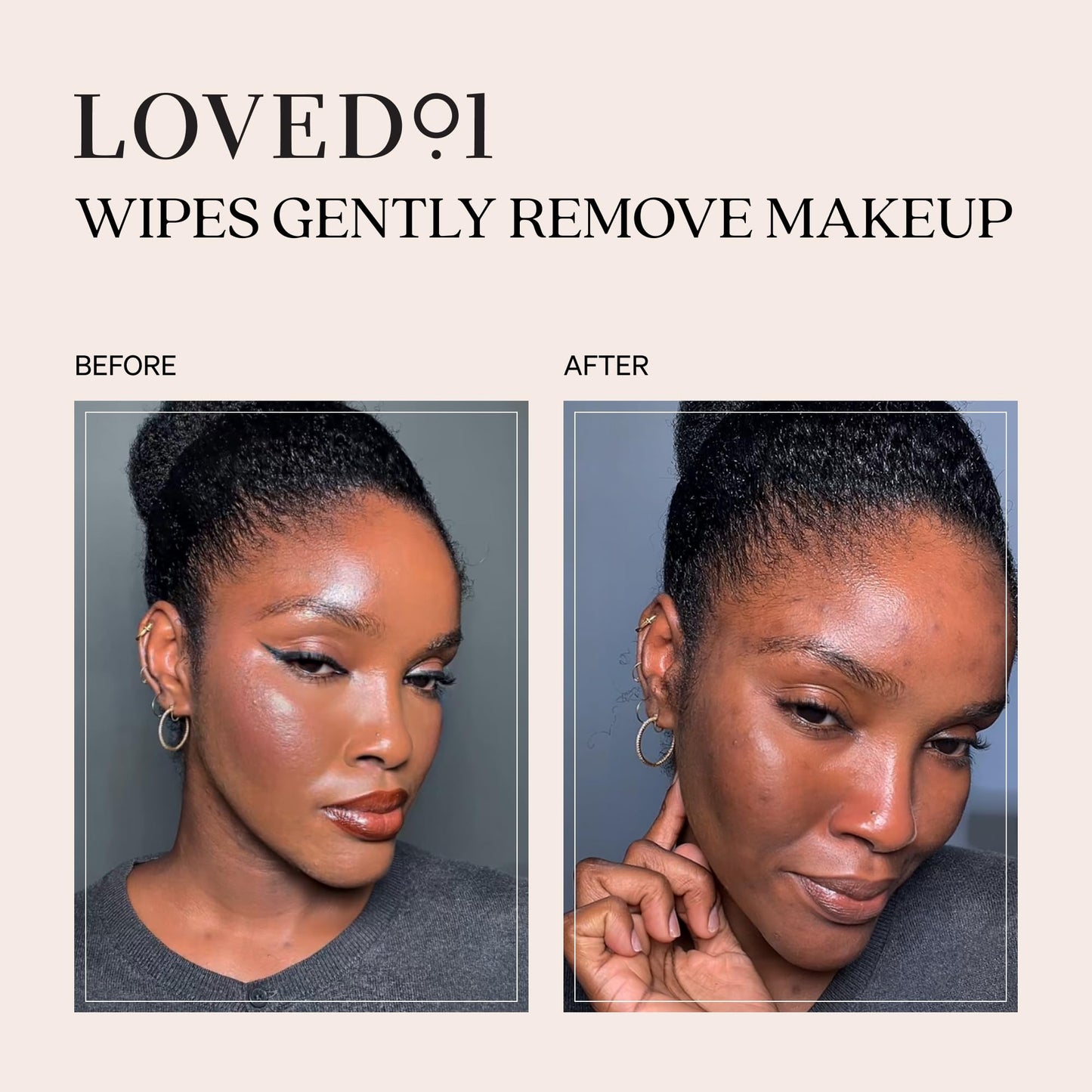 Loved01 Face & Body Salicylic Acid Cleansing Wipes, John Legend Skincare, Oil & Fragrance-Free, No-Rinse, Suitable for Blemish-Prone Skin, 24 wipes