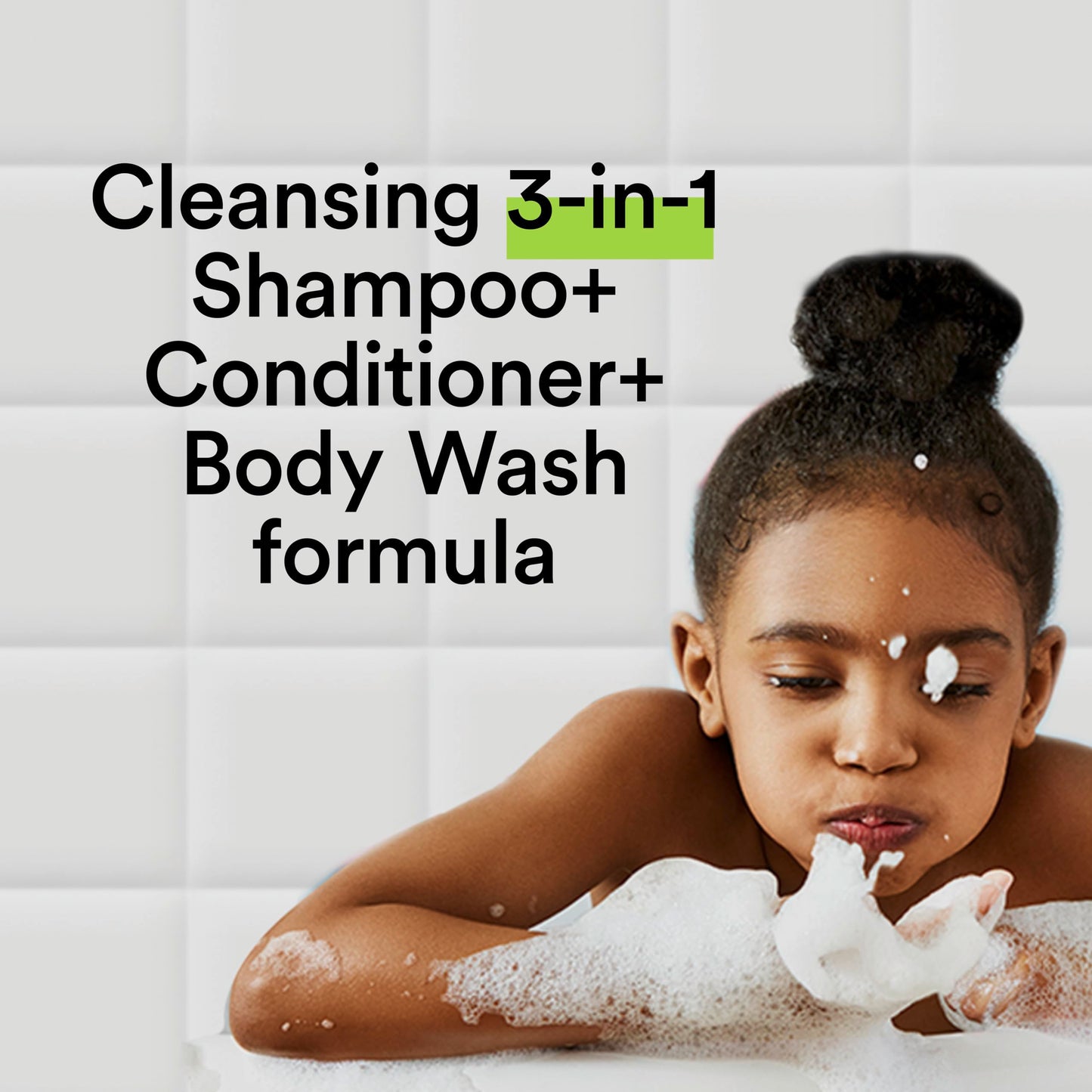 Suave Kids 3-in-1 Tear Free, Body Wash, Shampoo and Conditioners, Dermartologist Tested, Watermelon Wonder, 18 Oz Pack of 6