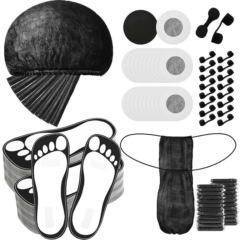 Chicingyou 125 Disposable Spray Tan Accessories Kit - Black (Variation: Black+1)