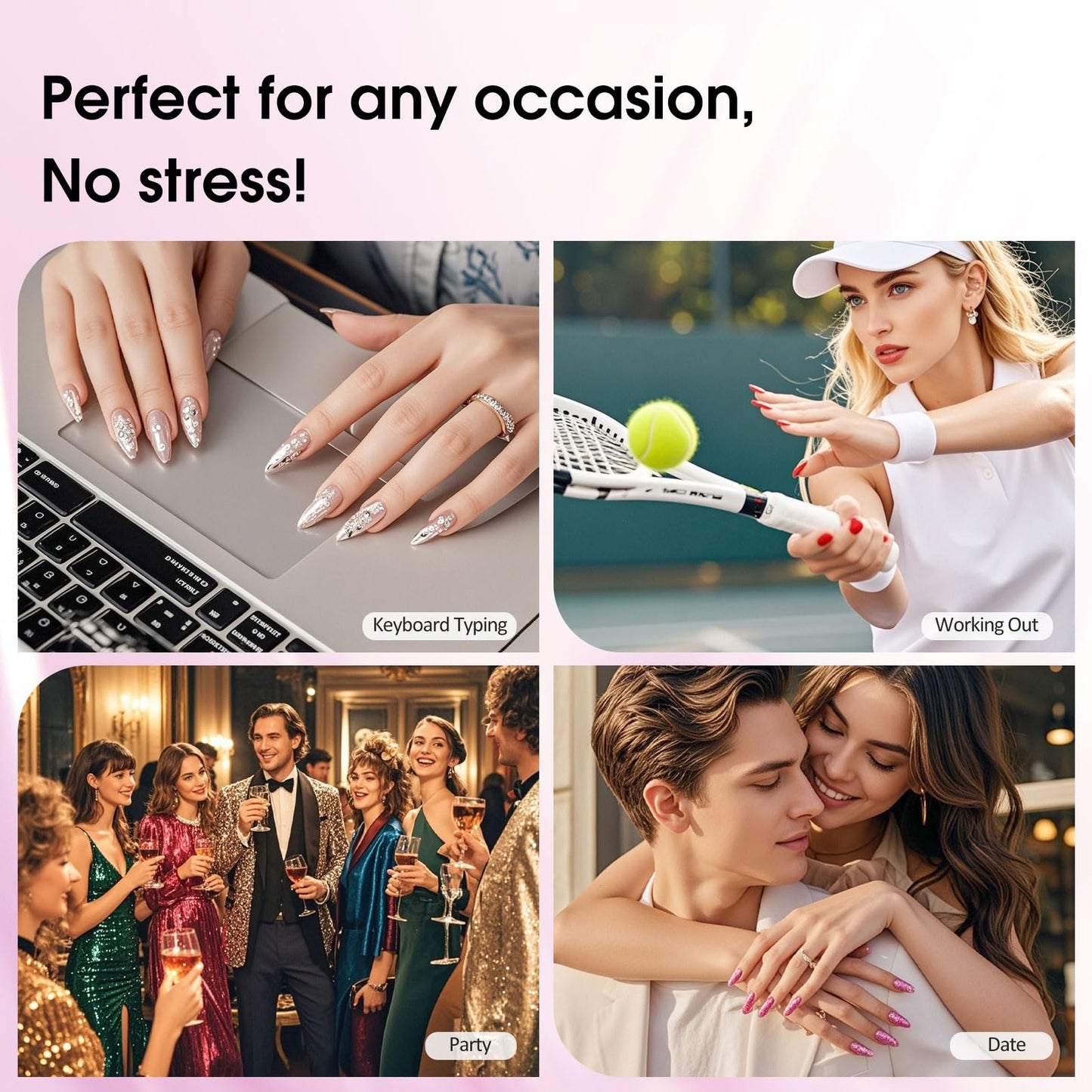 VENALISA Light Purple Gel Nail Polish, 1 Pcs Lavender Gel Polish Pastel Purple Color High Gloss Soak Off U V Nail Manicure Salon and DIY at Home Gifts for Women