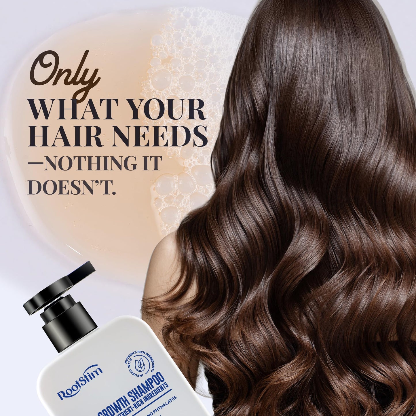 Biotin & Rosemary Shampoo for Hair Growth: Hair Loss Shampoo for Thinning Hair Infused with Natural Nutrient Rich Ingredients for Hair thickening Sulfate Free 10 fl oz